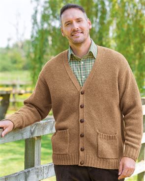 Shetland Wool Cardigan